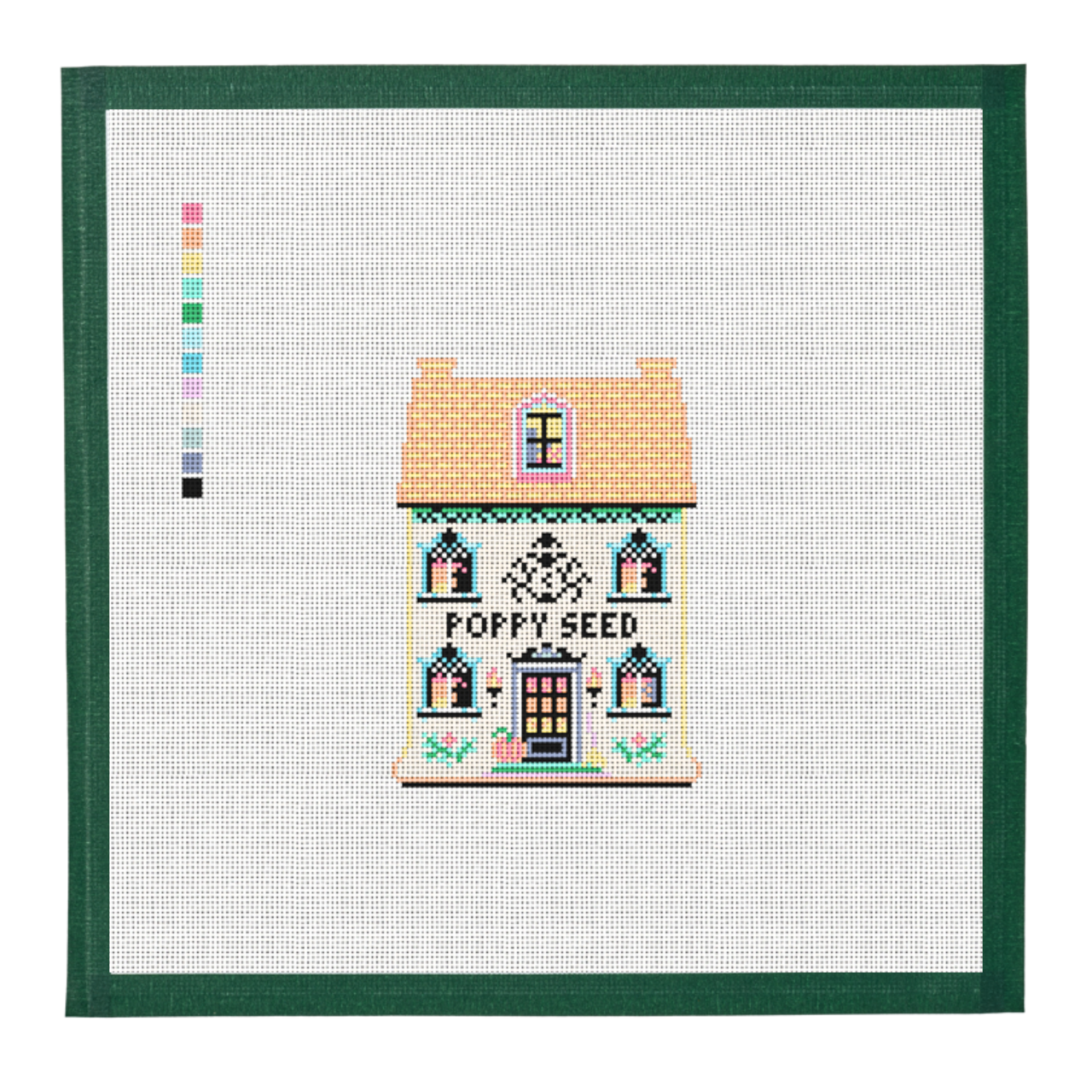 Halloween Spice Village Poppy Seed House