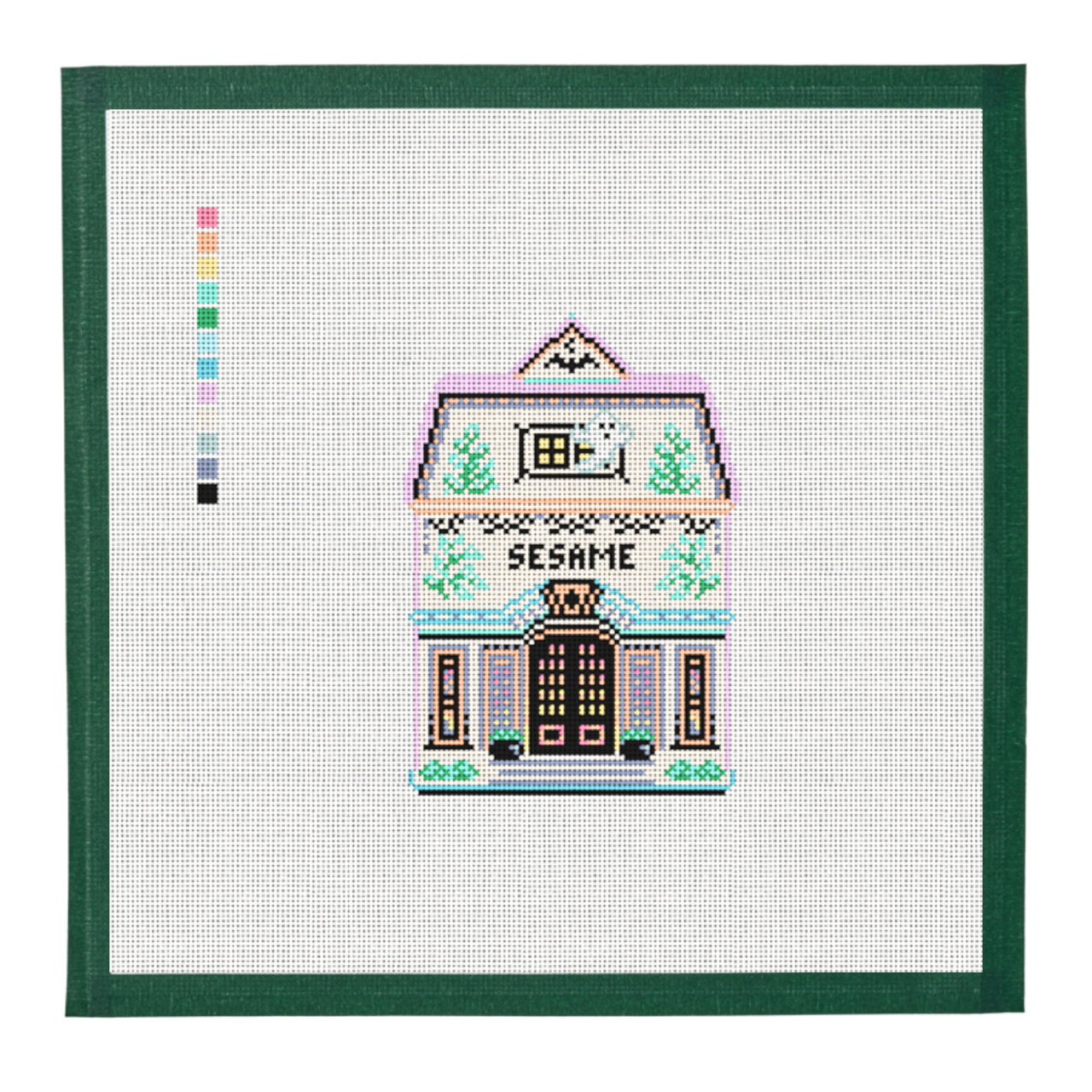 Halloween Spice Village Sesame Seed House
